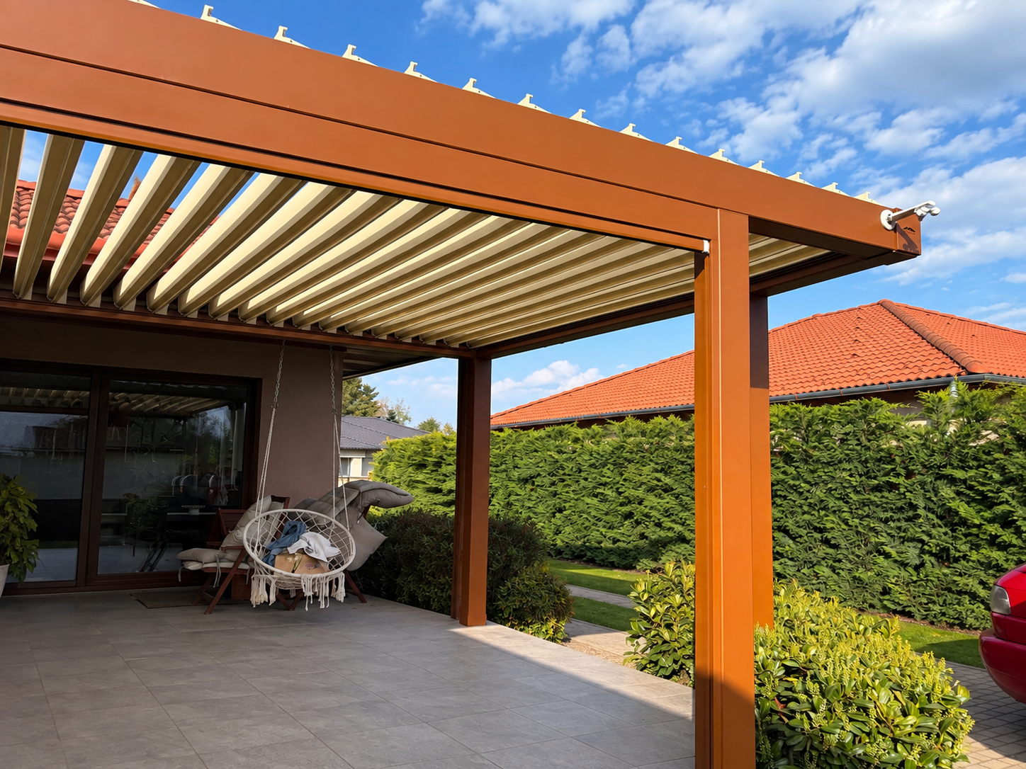 Prémium pergola teraszfedés